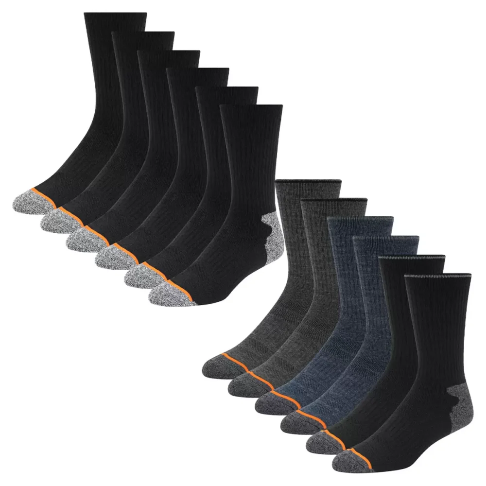 Weatherproof men’s crew socks