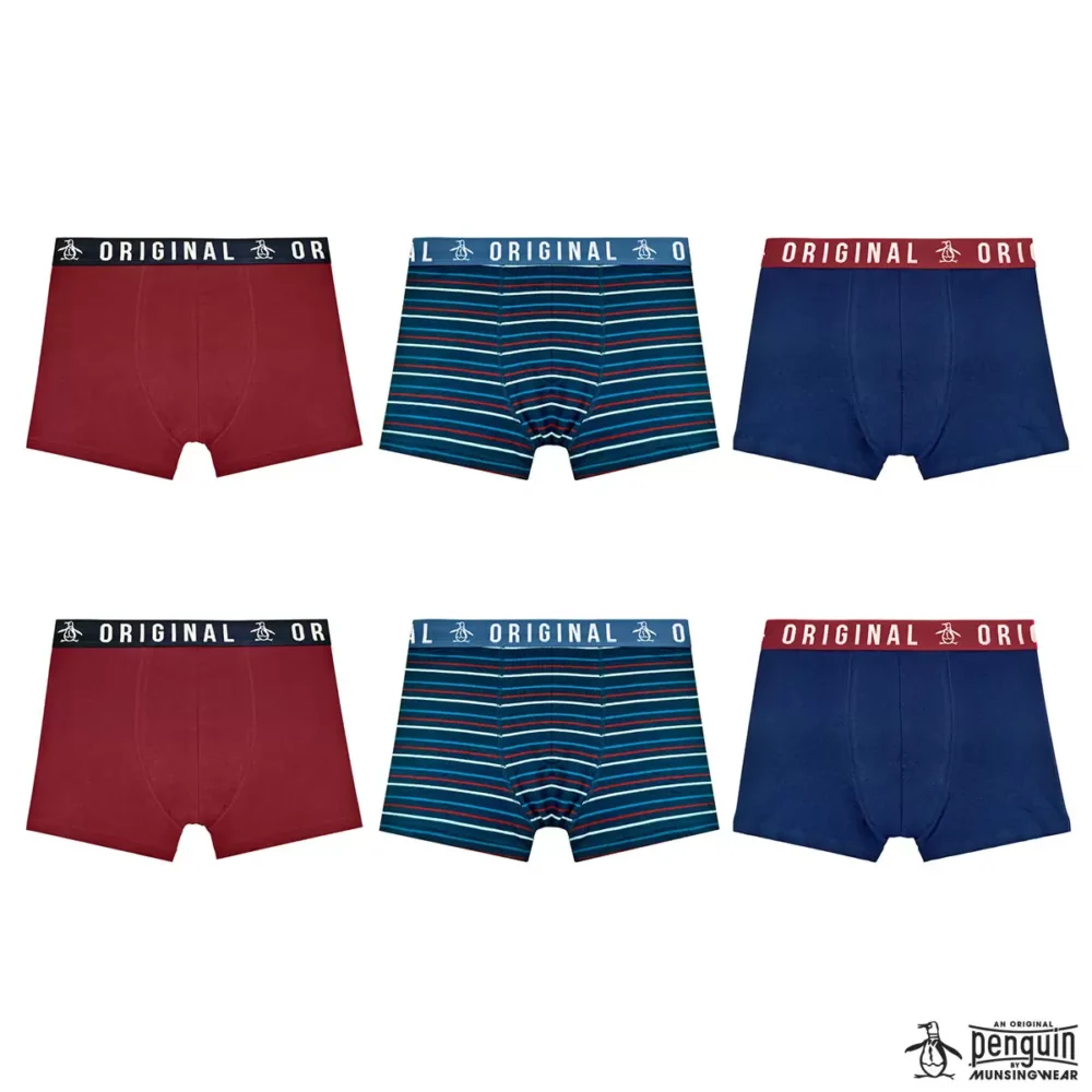 Penguin men’s cotton boxers