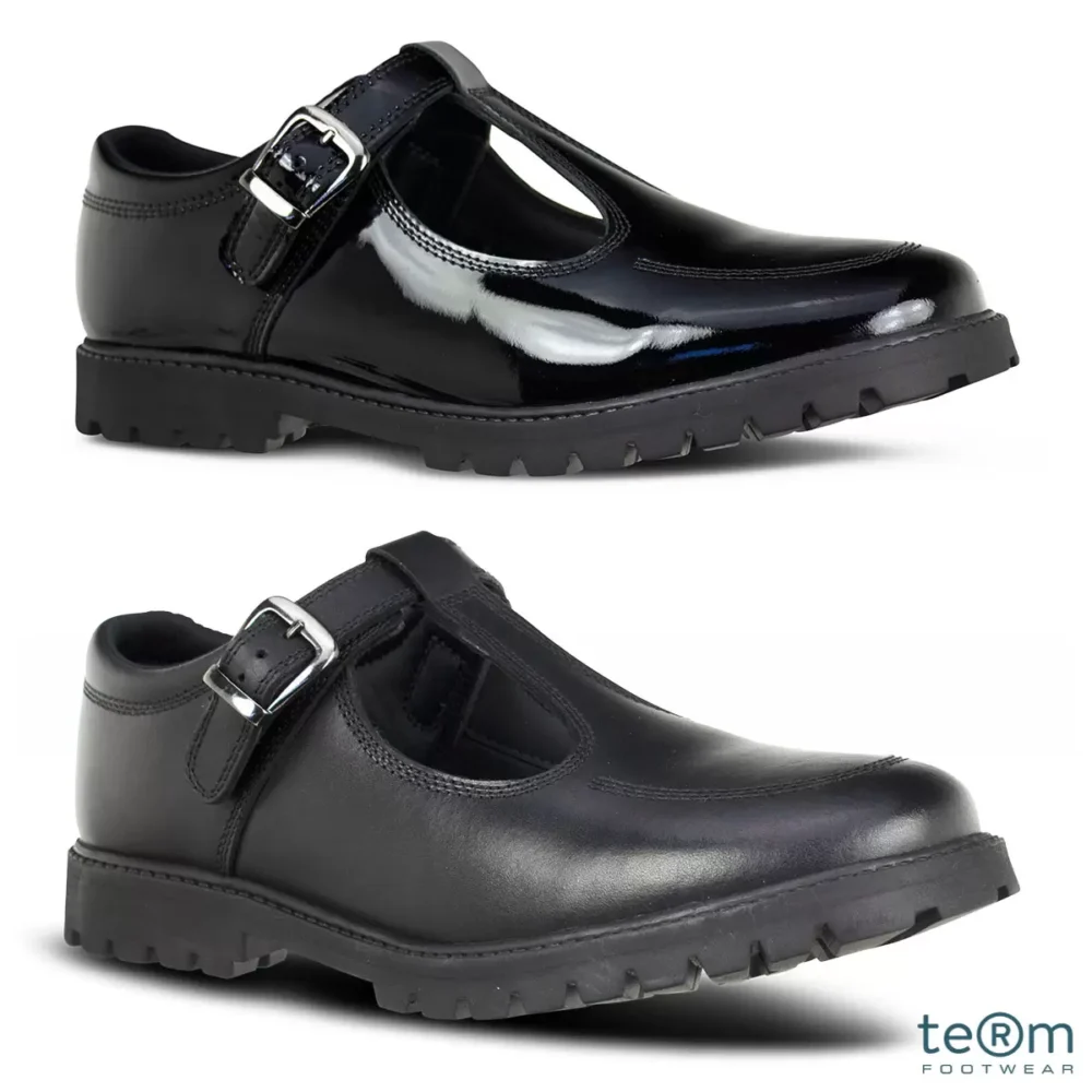 Emily Buckle T-Bar Girl’s School Shoes