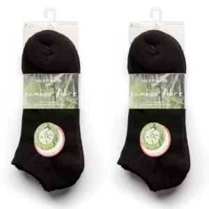 Glenmuir bamboo trainer socks
