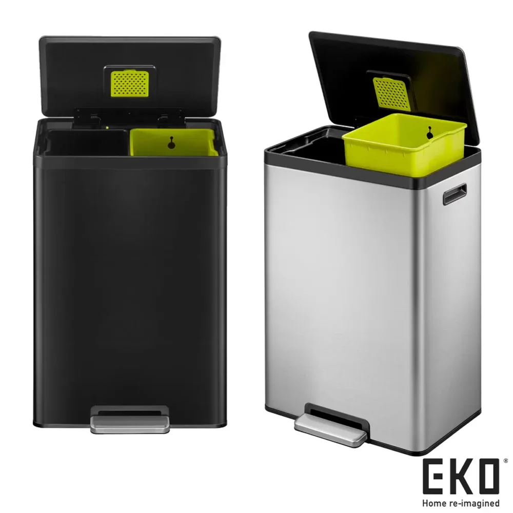 Dual recycling bin