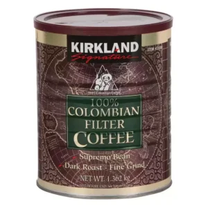 Kirkland Colombian ground coffee