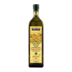 Kirkland Signature Toscano Extra Virgin Olive Oil, 1L – Premium Cold-Pressed Olive Oil from Tuscany