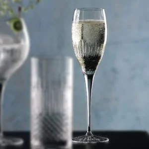 Luigi Bormioli flute glasses