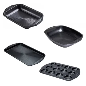 4-piece roast and bake set