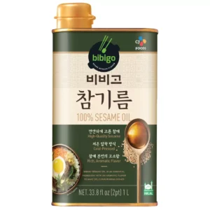 Bibigo 100% Pure Sesame Oil – 1L | Authentic, Rich, & Aromatic