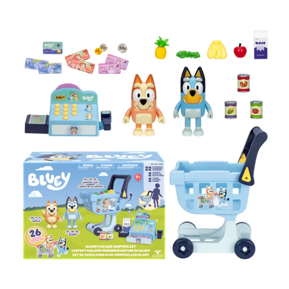 Bluey My Size Shopping Set