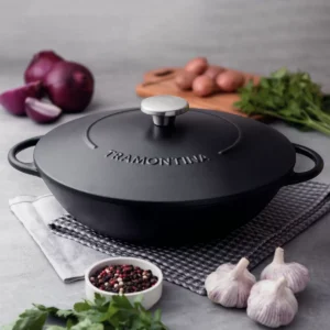 Tramontina cast iron wok