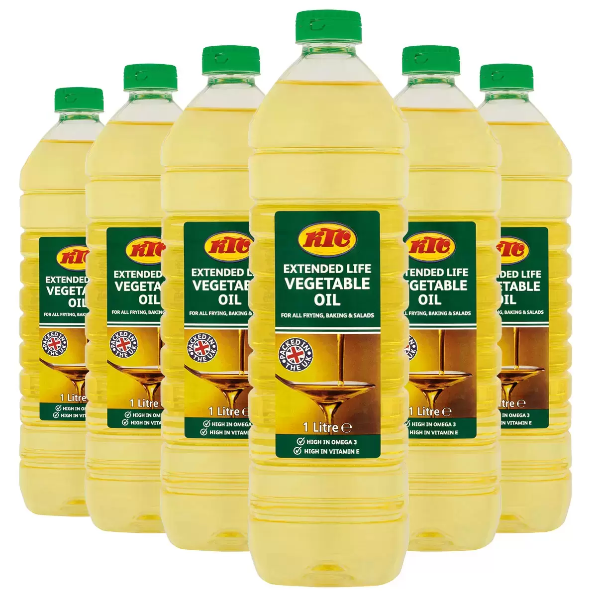 KTC Vegetable Oil – 6 x 1L | High-Quality, Versatile Cooking Oil - Image 4