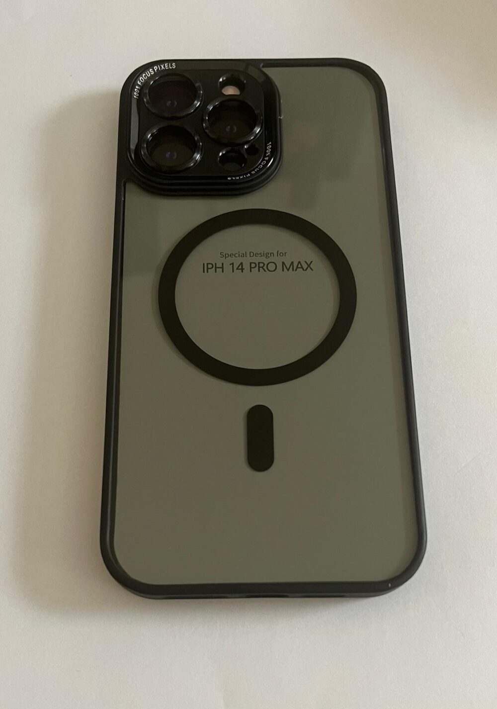 iPhone 14 Pro Max Cover with Lens Protection