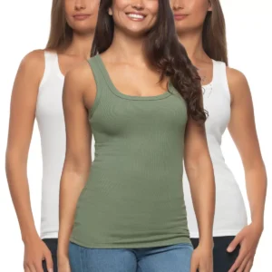 Jezebel ladies ribbed vest