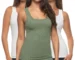 Jezebel ladies ribbed vest