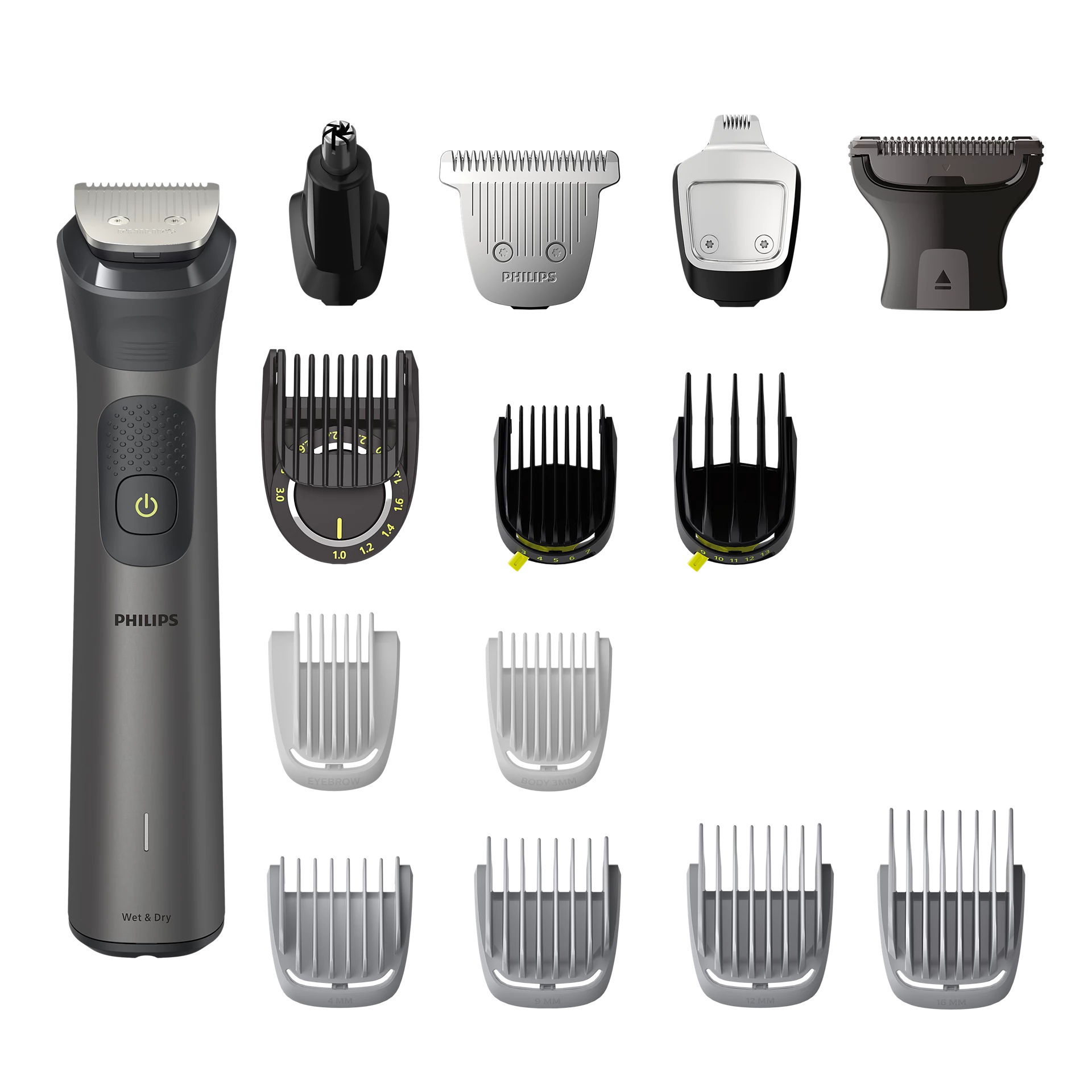 Philips Series 7000, 15-in-1 Multi Grooming Trimmer for Beard, Head and Body MG7940/15 - Image 2