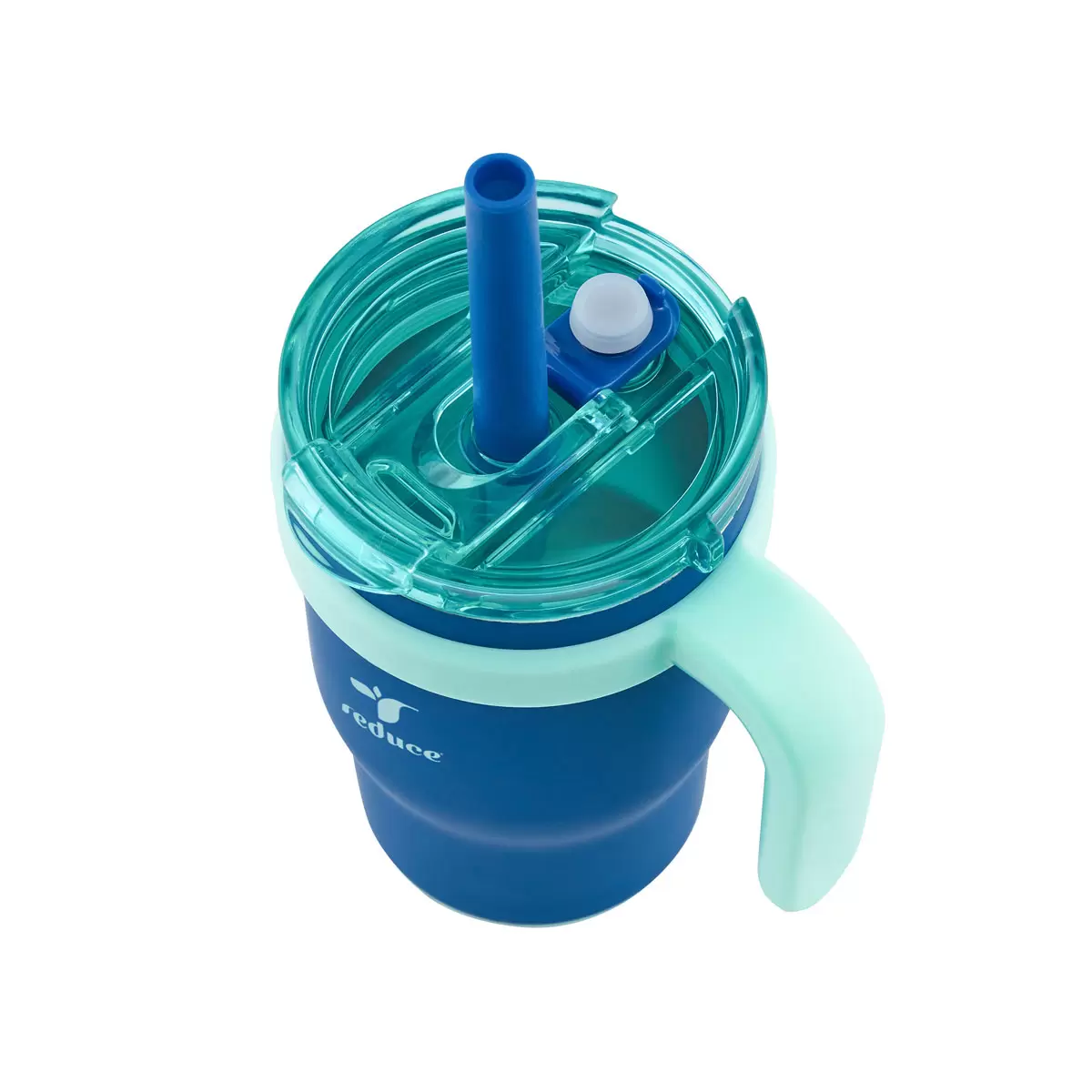 Reduce Coldee Mug 400ml, 2 Pack in Navy & Green - Image 3