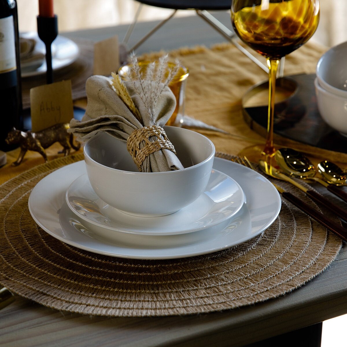 Mikasa Alexis Dinnerware Set, 12 Piece - Image 3